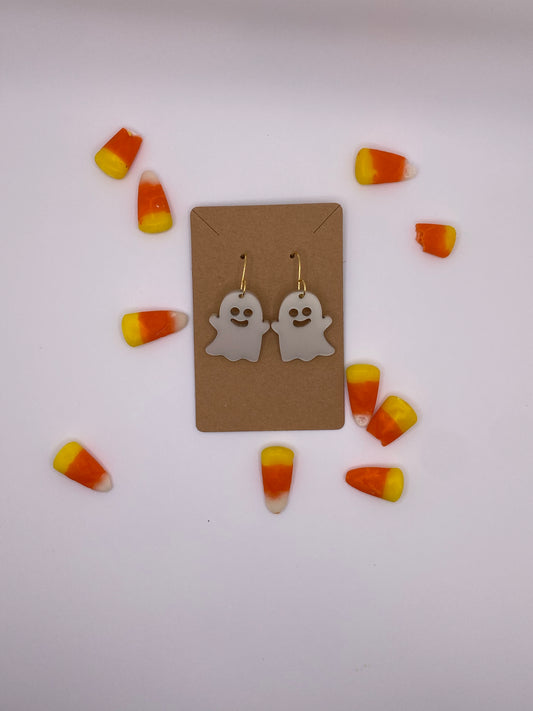 Happy Ghost Earrings