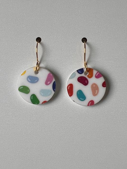 Scattered Jelly Bean Earrings