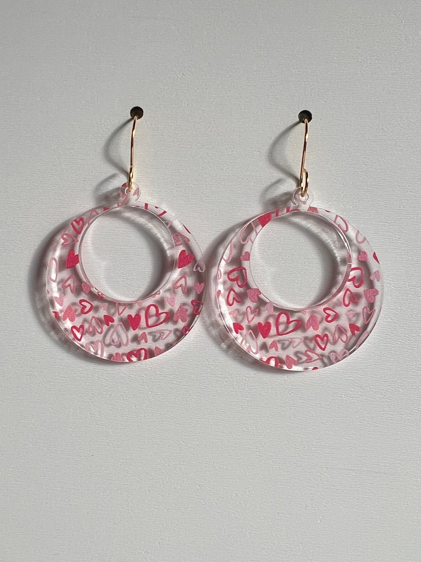 Heart Doodle Earrings