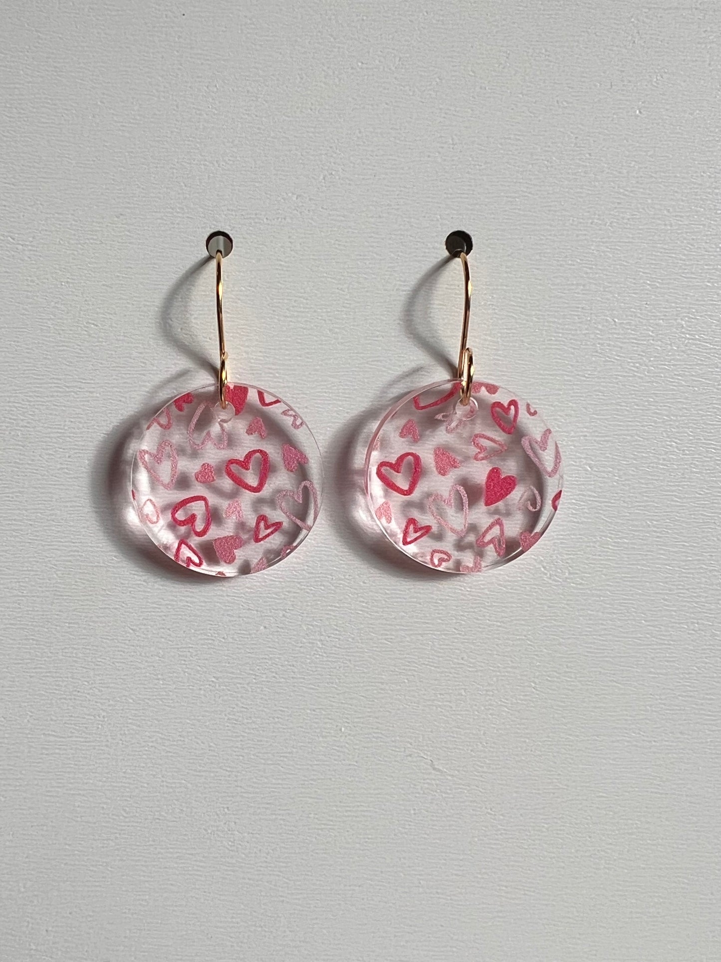 Heart Doodle Earrings